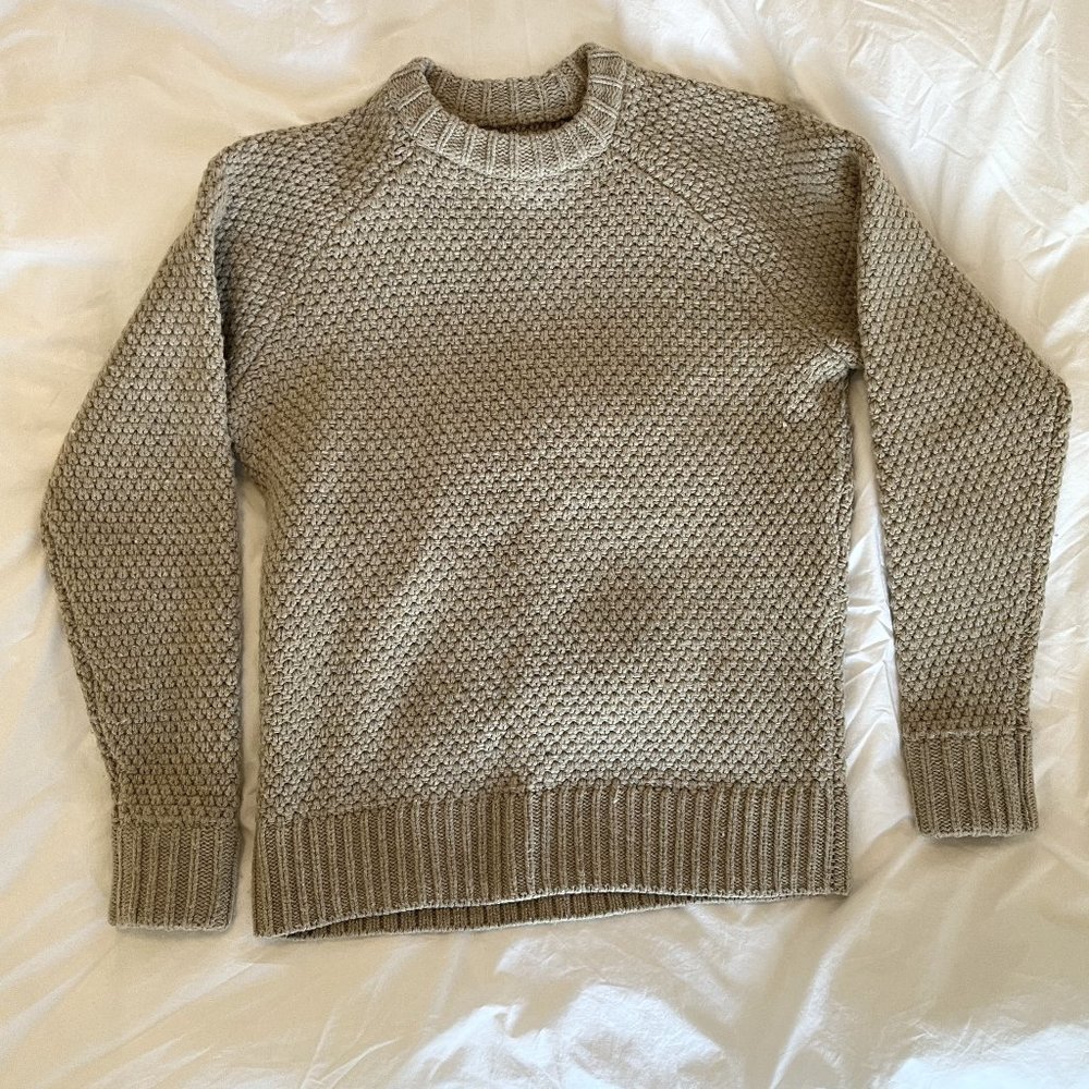 Taylor Stitch Merino Wool Fisherman Sweater